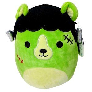 Squishmallows 8” Halloween LEN  The Monster Frankenstein Bear Plush NWT